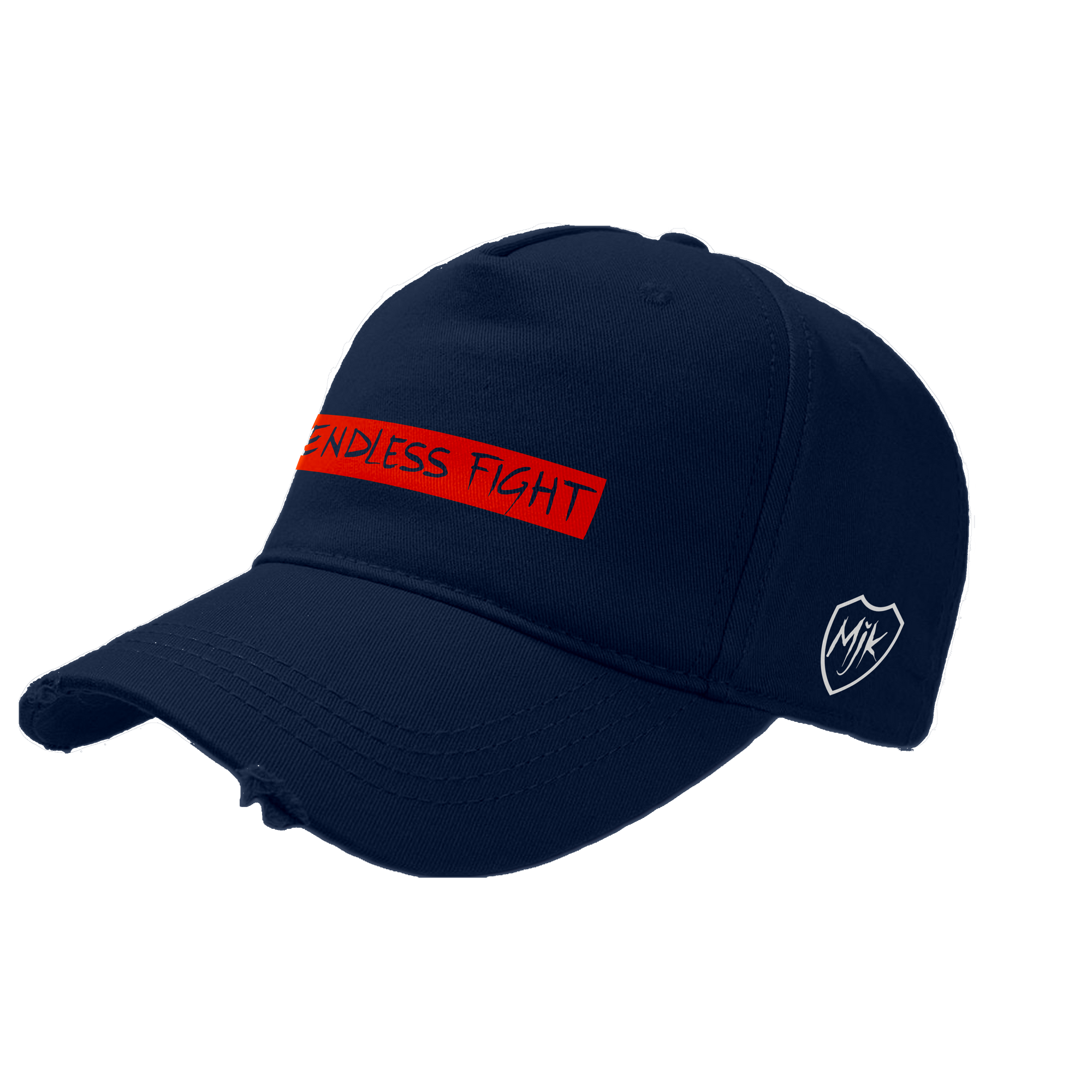 CASQUETTE BASEBALL | Luta "Endless Fight" - Navy/Blanc