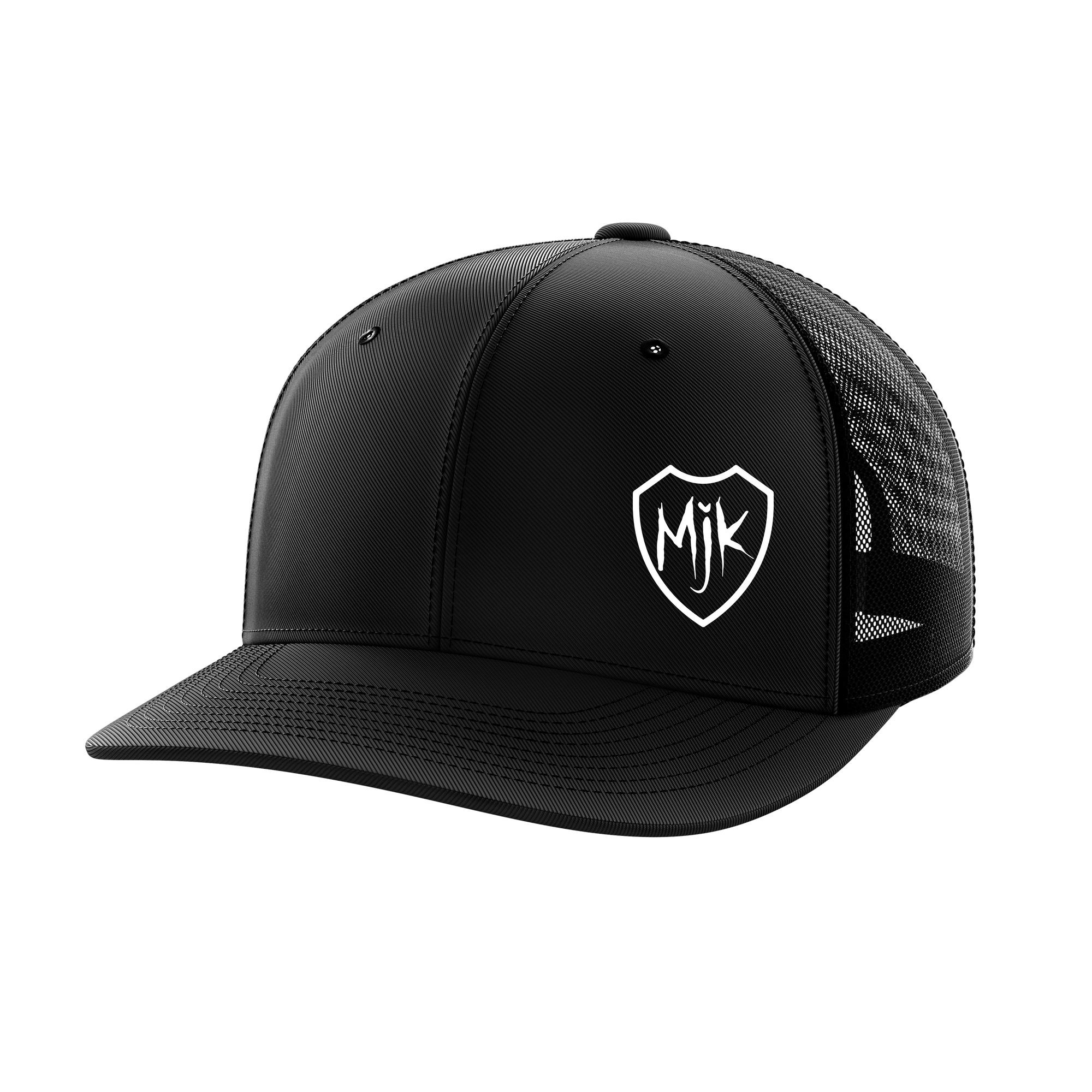 CASQUETTE BASEBALL FILET | "CHELMY" - Noir/Blanc