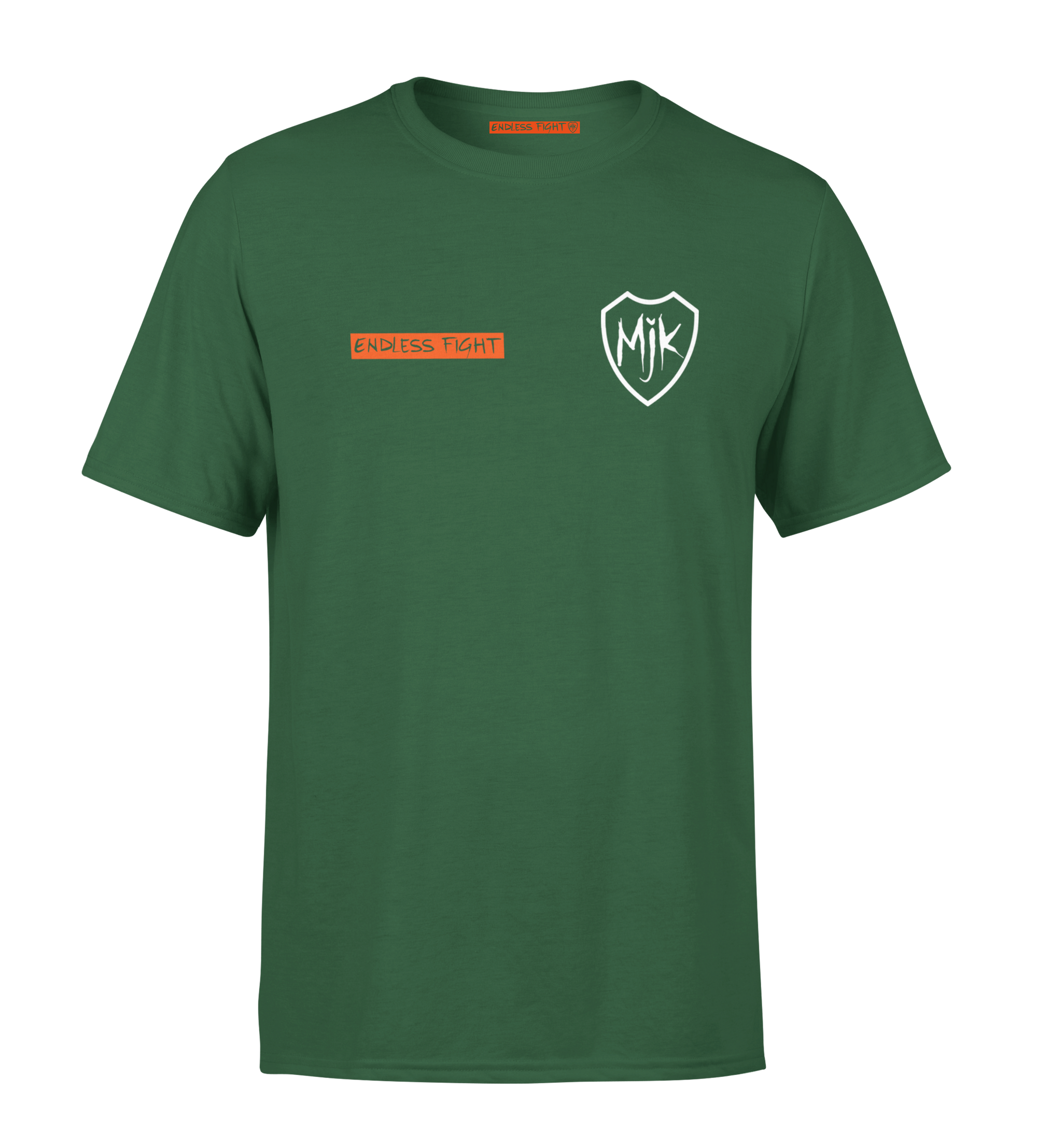 T-SHIRT | "KENNEDY" - Vert/Blanc