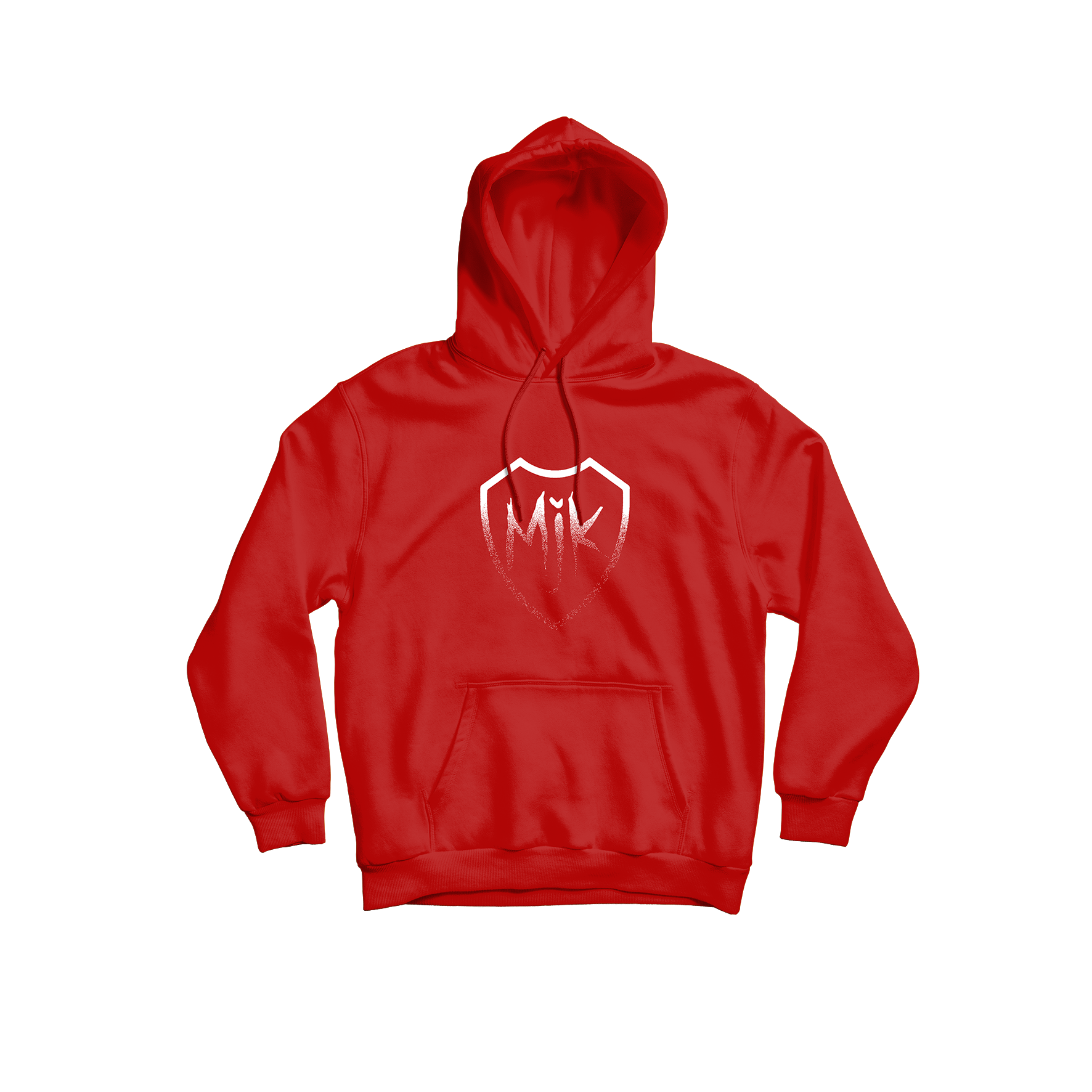 SWEAT-CAPUCHE "INDEX" - ROUGE