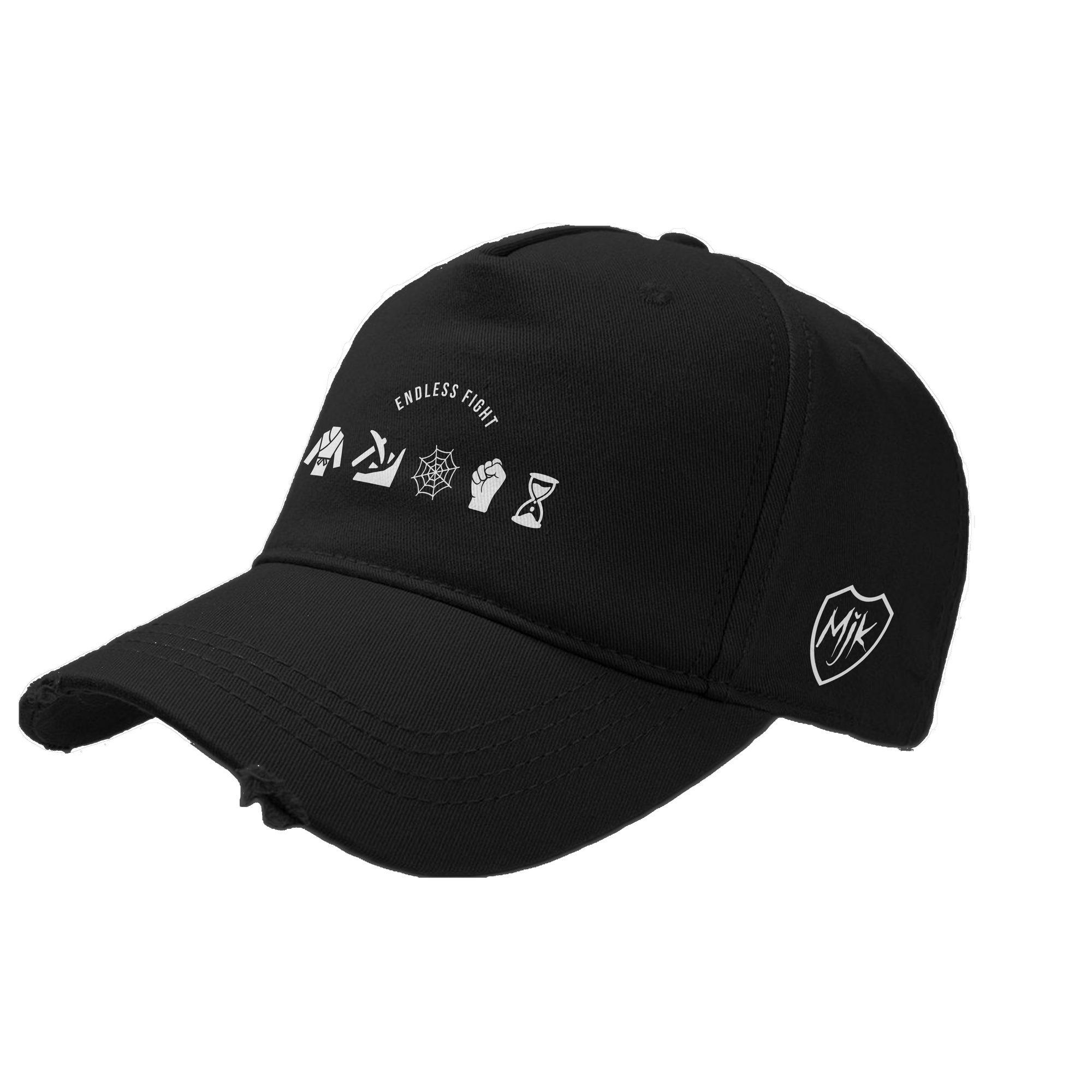 CASQUETTE BASEBALL | "MINDSET" - Noir/Blanc