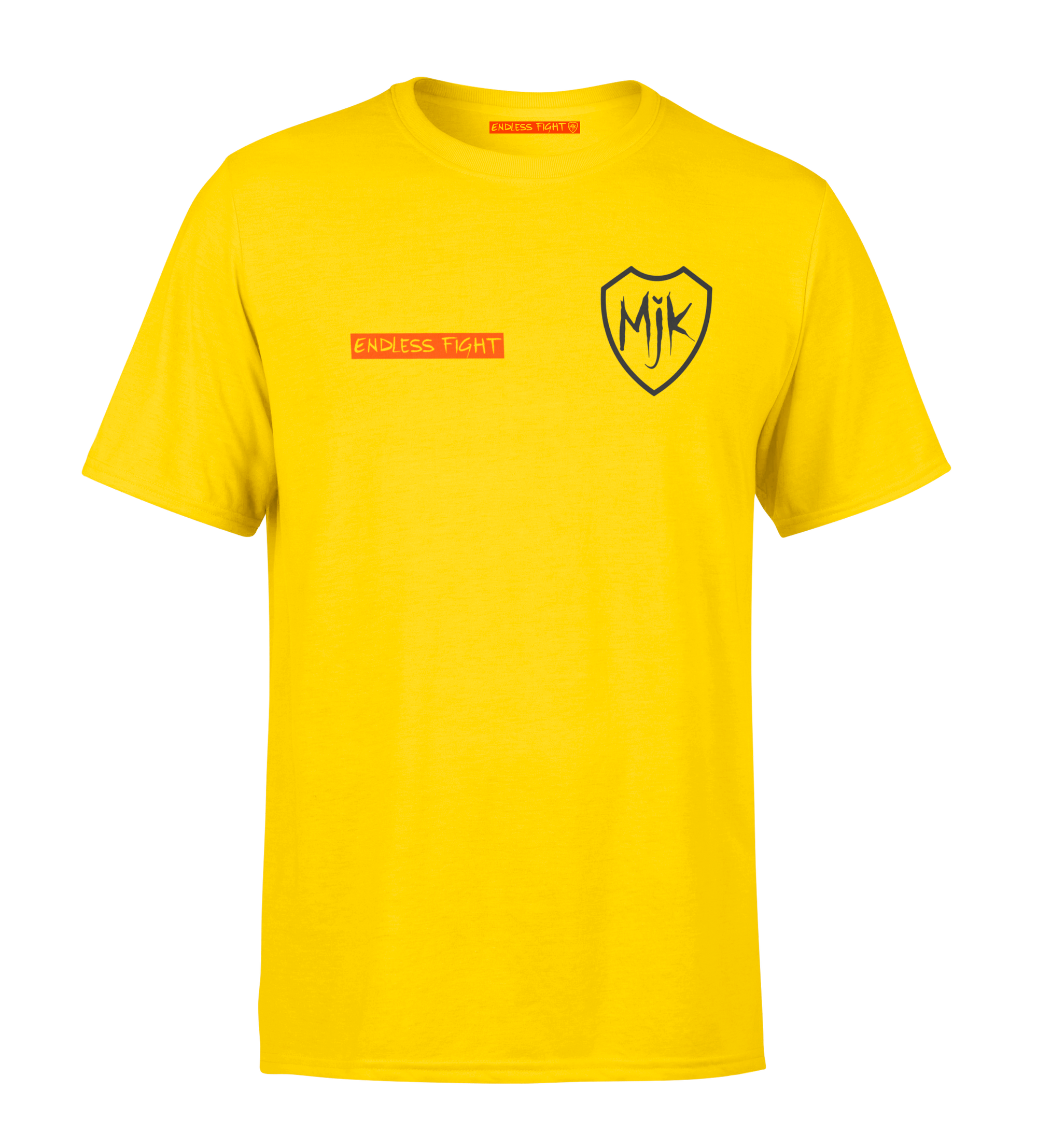 T-SHIRT | "KENNEDY" - Jaune/Noir