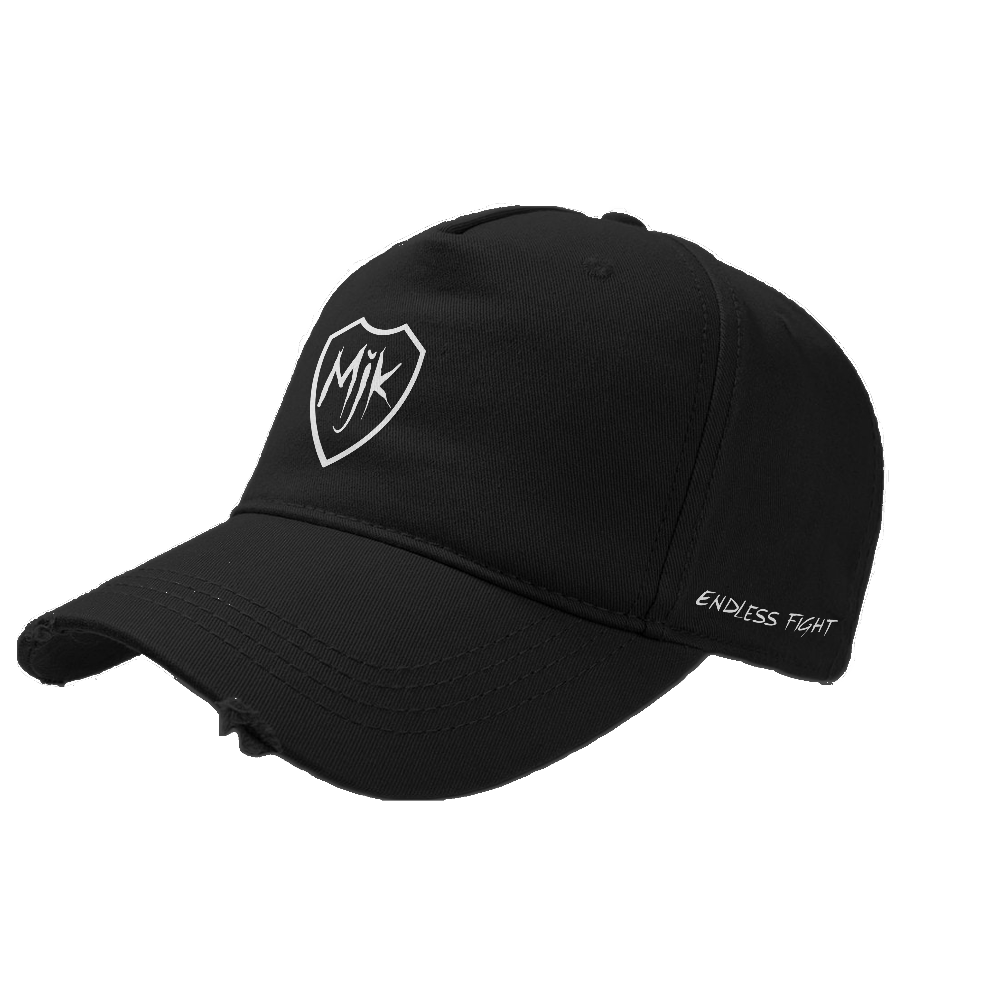CASQUETTE BASEBALL | Ciko "MJK" - Noir/Blanc