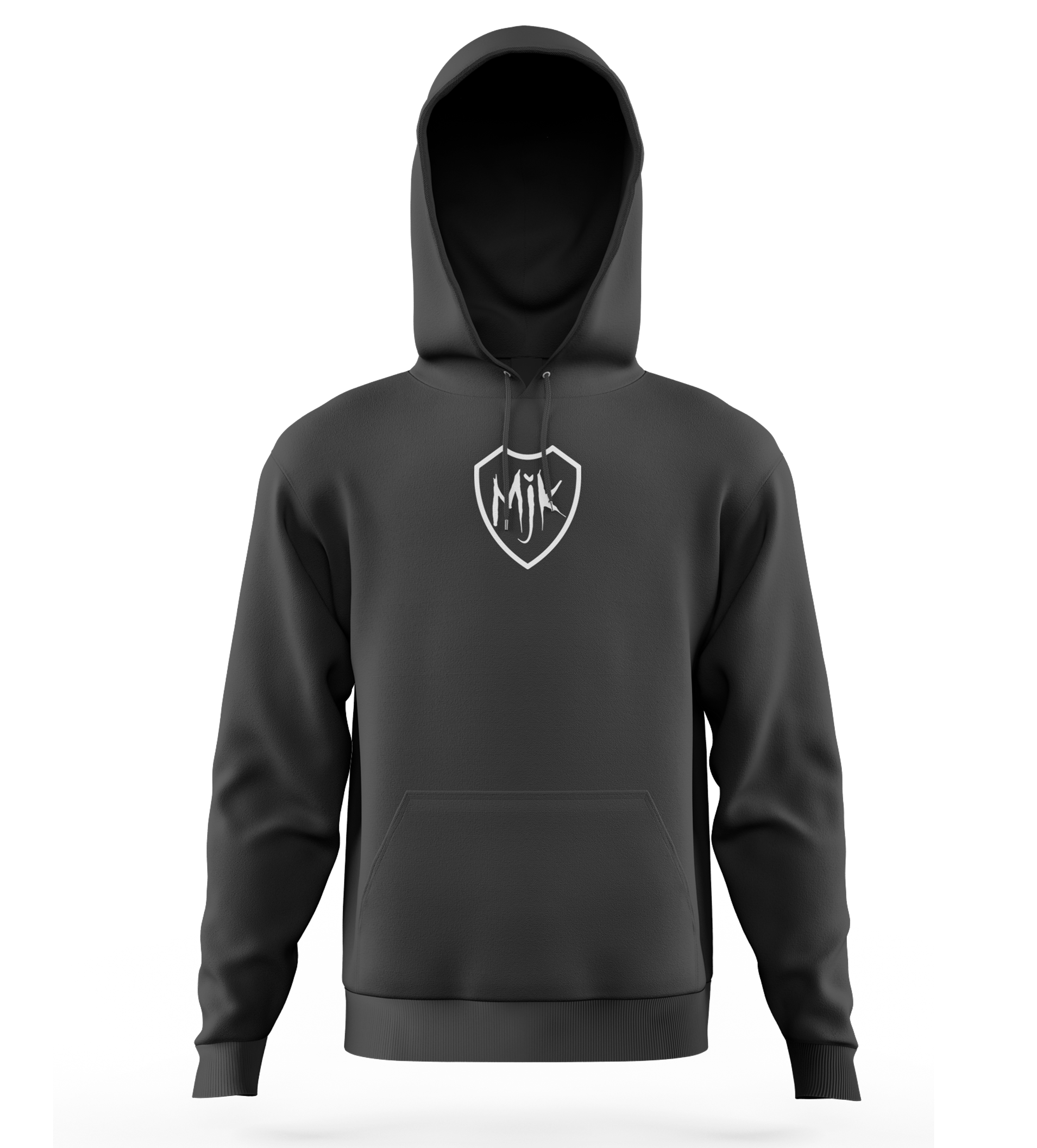 SWEAT-CAPUCHE | May "MJK" - Noir/Blanc