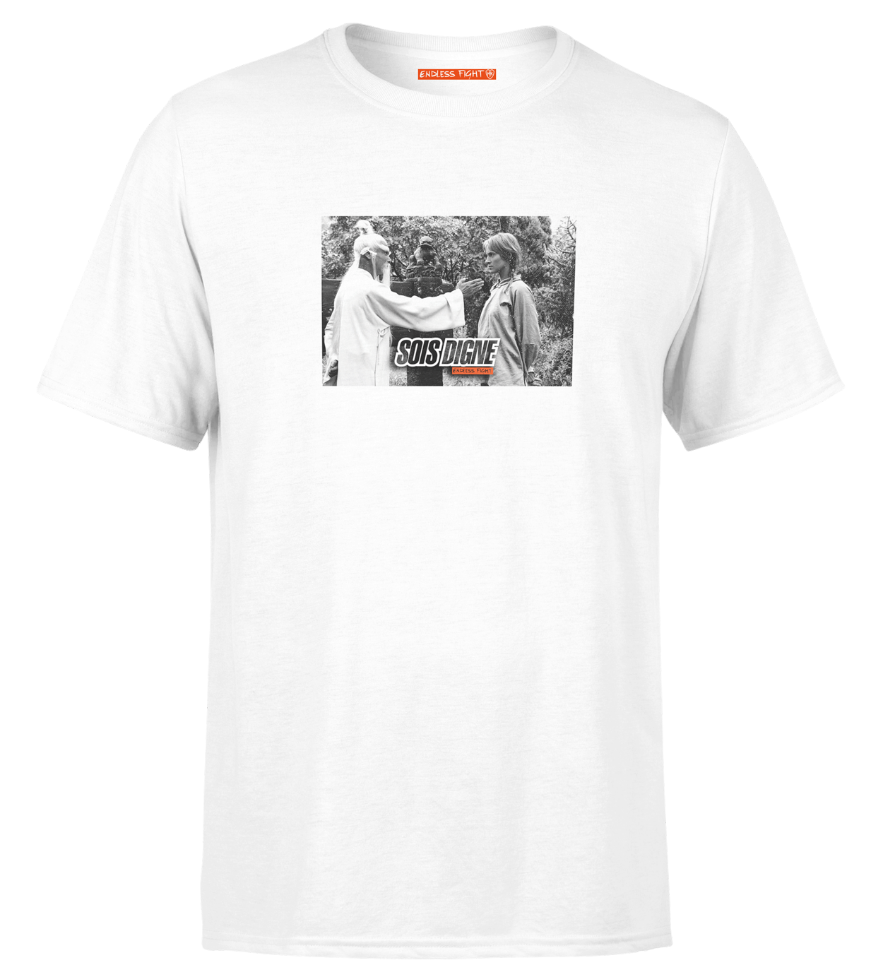 T-SHIRT | "Sois Digne - Kill Bill" - Blanc