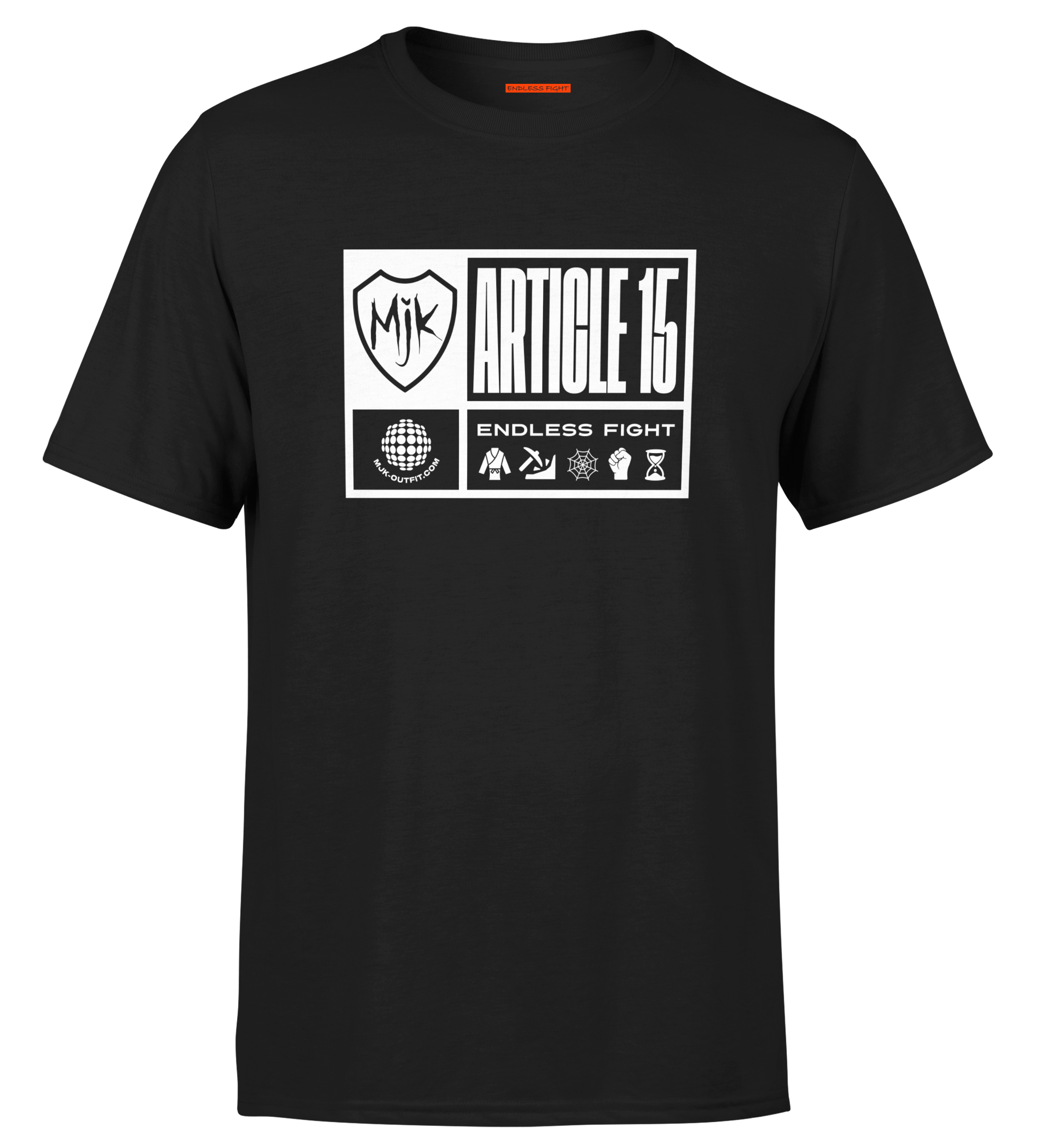 T-SHIRT "ARTICLE 15" - Noir/Blanc