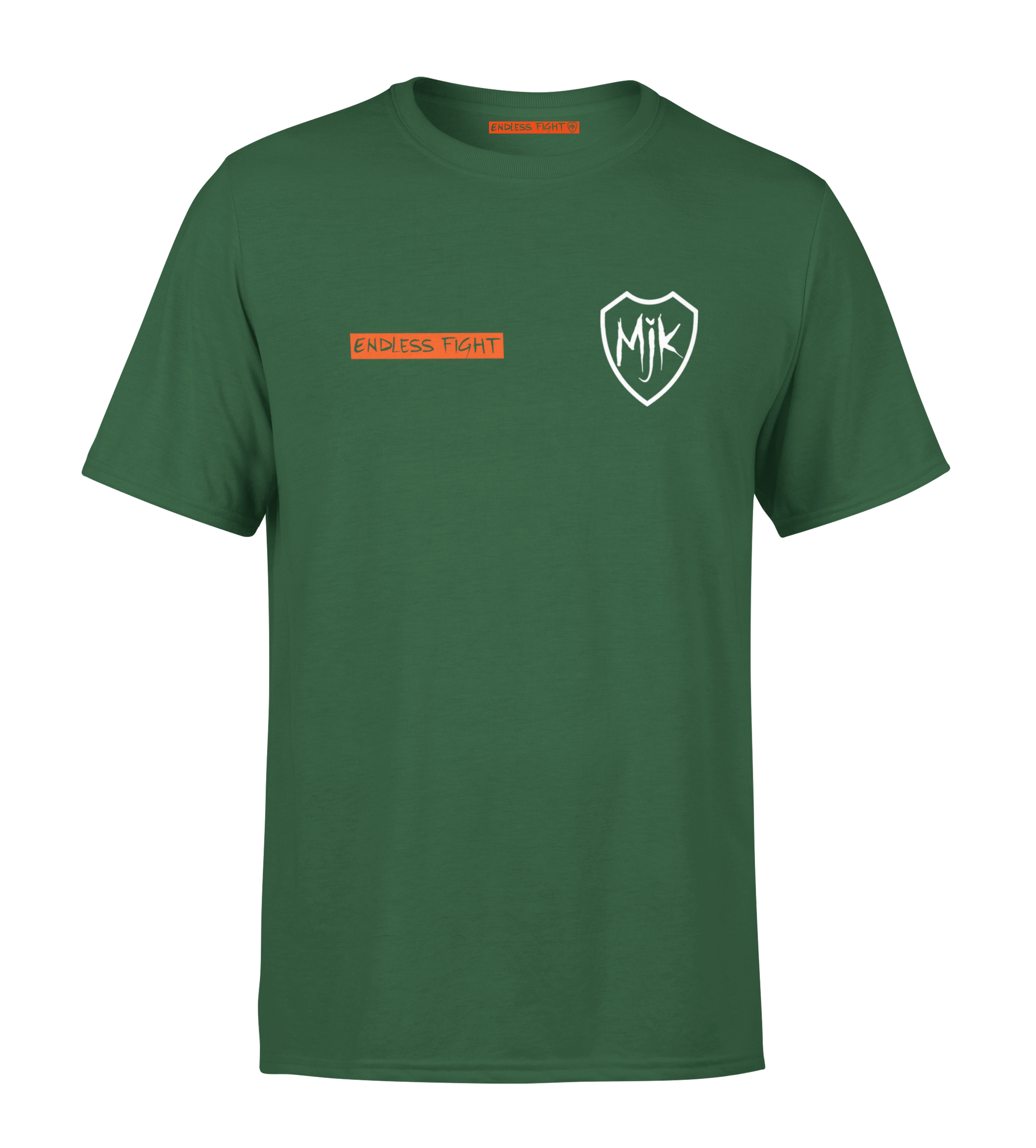 T-SHIRT | "KENNEDY" - Vert/Blanc